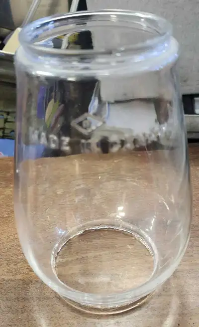 Vintage Clear Glass Lamp Shade, View more