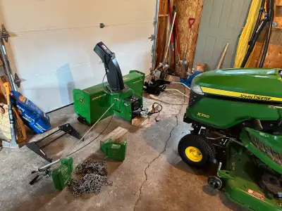 John Deer 48 inch snow blower attachment , View more