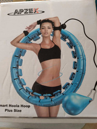 Weighted exercise hoop