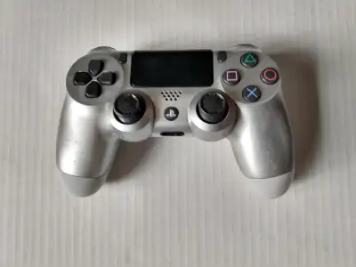 SILVER OFFICIAL SONY PLAYSTATION 4 WIRELESS CONTROLLER FOR PS4, View more
