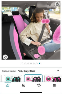  Car covers pink colour 