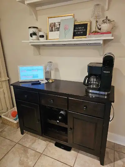 Dark Brown Side Board, View more