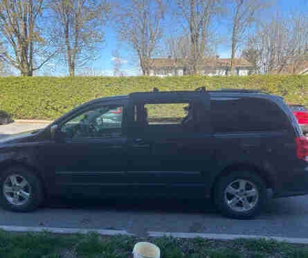 Dodge Grand Caravan convertie pour vanlife