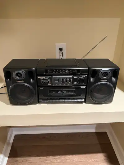 Panasonic Stereo radio/recorder, View more