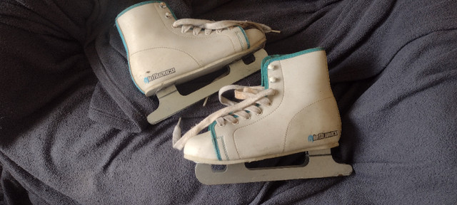 Kids figure skates size 1 in Skates & Blades in Saint John