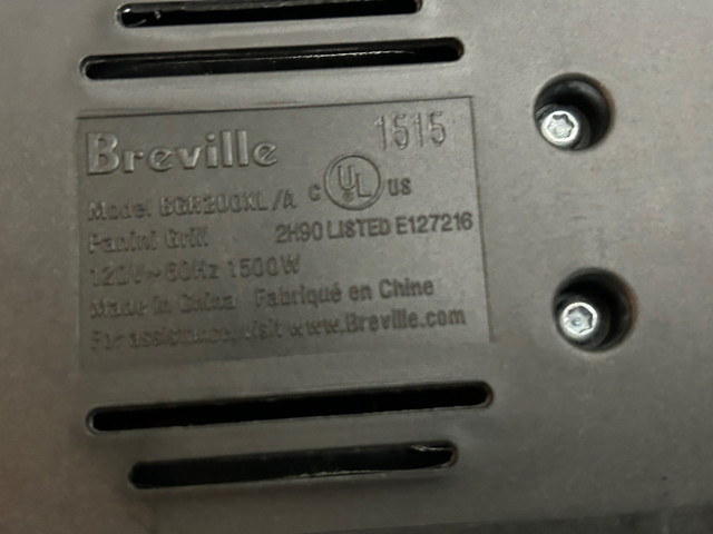 Breville Panini Maker in Toasters & Toaster Ovens in Kitchener / Waterloo - Image 4