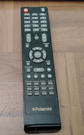 Genuine Polaroid TV DVD Remote Control IECR03 UM-4 - Black, View more
