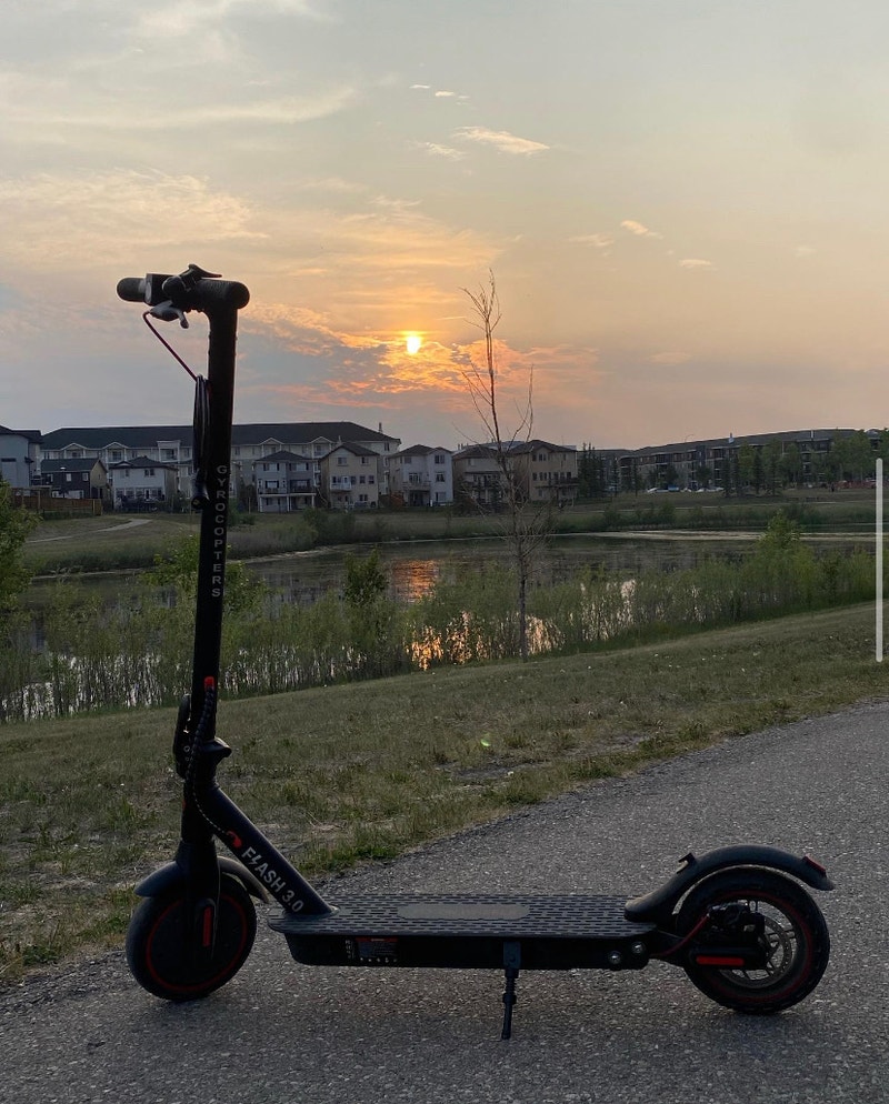 Electric Scooter (Gyrocopters Flash 3. 0) Cruiser, Commuter & Hybrid
