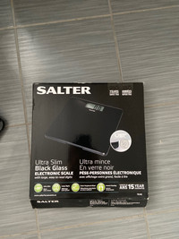 Salter Ultra Slim Glass Electric scale