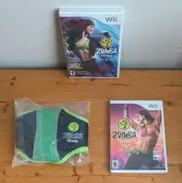 Zumba Fitness 1 and 2 for Wii, #2 is sealed unopened 