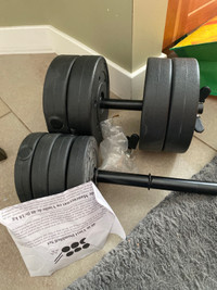 Adjustable weights - 40lbs