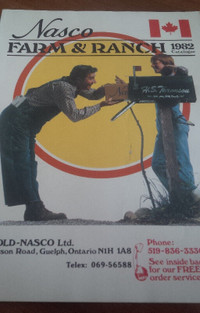 Nasco Farm & Ranch 1982 Catalogue, Guelph, ON