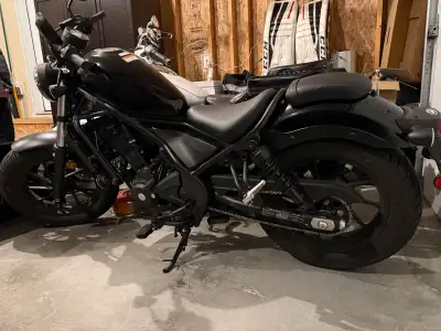 2020 Honda rebel 300 ABS 6 gears Never dropped