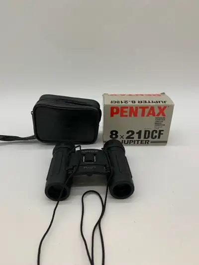 Pentax Jupiter 8x21 Binoculars - Compact & Clear - Case Included, View more