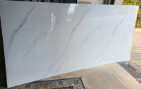 4 X 8 FT, 3mm Wall Panels. Looks like Marble, Porcelain Quartz