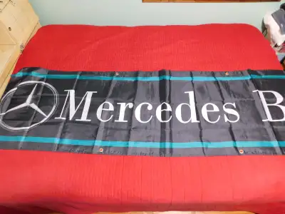 MERCEDES BENZ BANNER NEW $20, View more