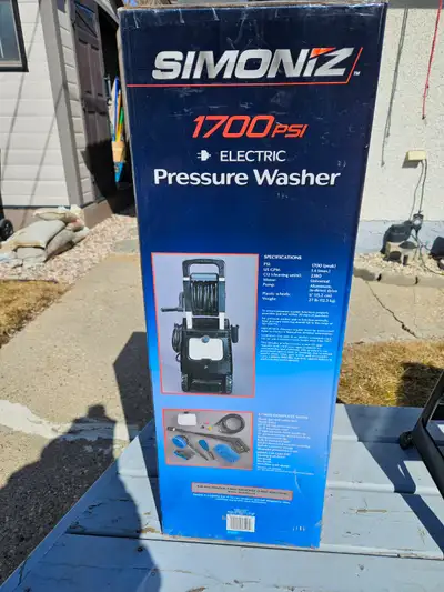 Pressure Washer - Electric Simoniz, View more