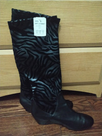 Black Boots from hogl Size 6(Austrian quality shoe brand)