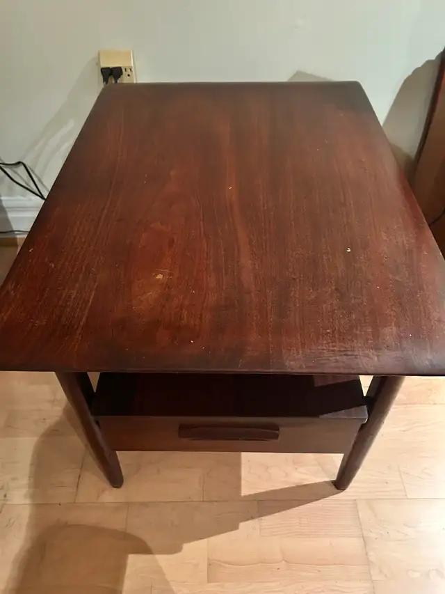 Vintage Mid-Century Teak Coffee Table Set in Coffee Tables in City of Toronto - Image 4