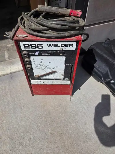 Century 295 ARC welder. missing ground cable and clamp