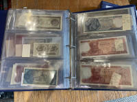 Binders Full Of Foreign Bank Notes Over 1,000 Available