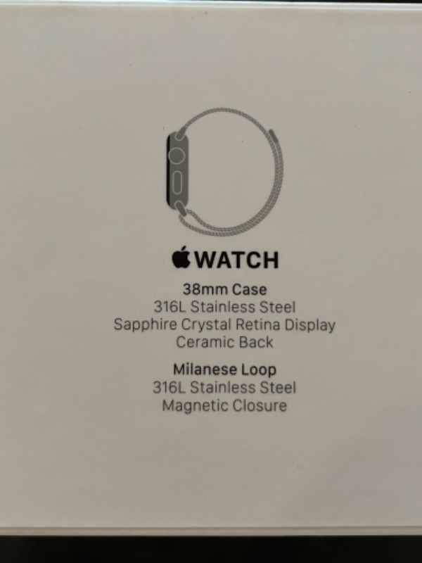 Apple Watch 38 mm dans Appareils électroniques  à Longueuil/Rive Sud - Image 3