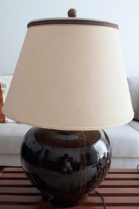 Mid Century Modern Drip Glaze Table Lamp
