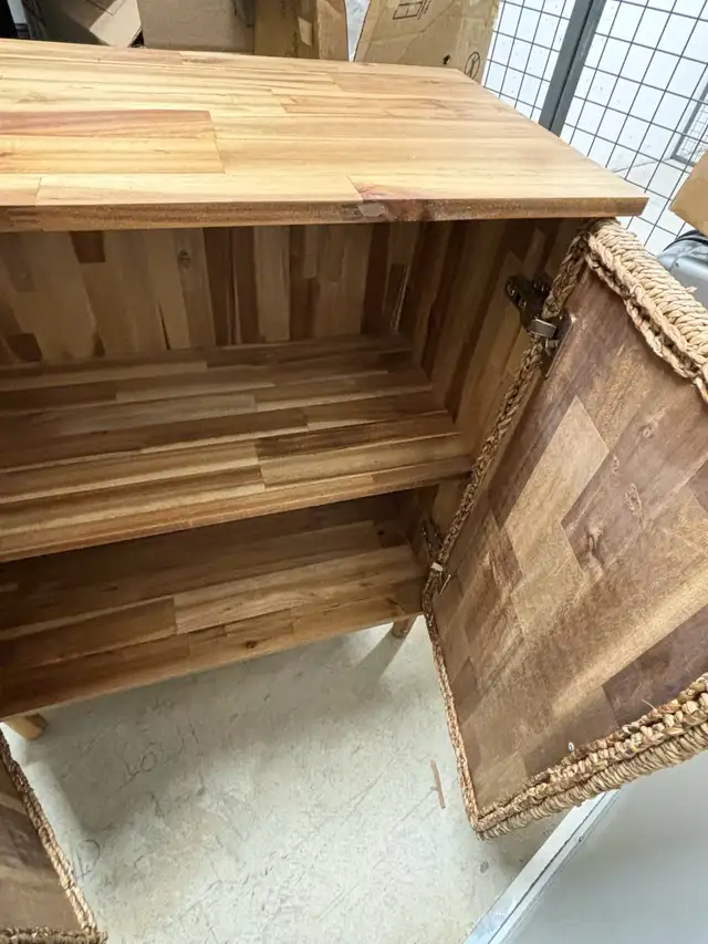 rattan side board buffet cupboard in Hutches & Display Cabinets in City of Toronto - Image 6
