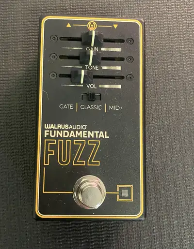 Walrus Audio Fundamental Series Fuzz Pedal, View more