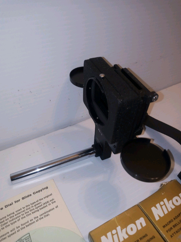 Nikon PS-4 Slide Copying Adapter For PB-4  PS-4 35mm Film Camera dans Autre  à Ville de Montréal - Image 4