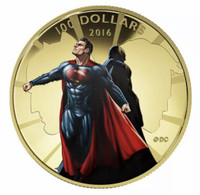 Batman V Superman Gold Coin