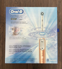 Oral B Genius 8000 Electronic Toothbrush in Rose Gold