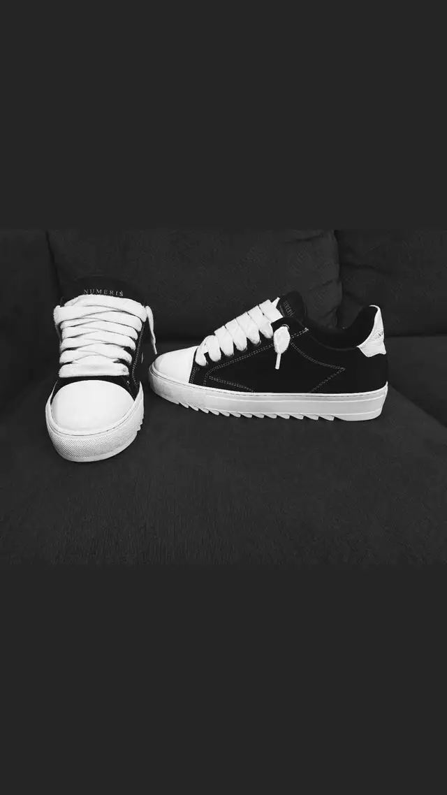 Numeris Atelier Black Sneakers – Size 9.5 (EU 43) in Men's Shoes in Oakville / Halton Region - Image 4