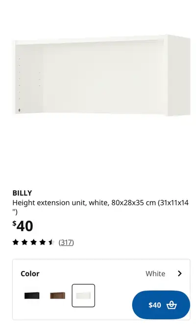 2 Billy bookshelves extension units incl lights, View more