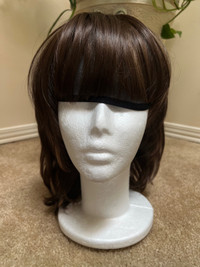 Brown Hair Wig - One size