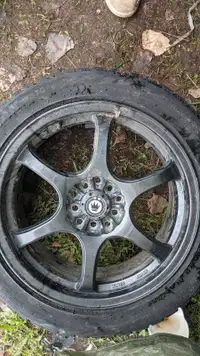 17" Konig Wheels OEM tires 50% tread left