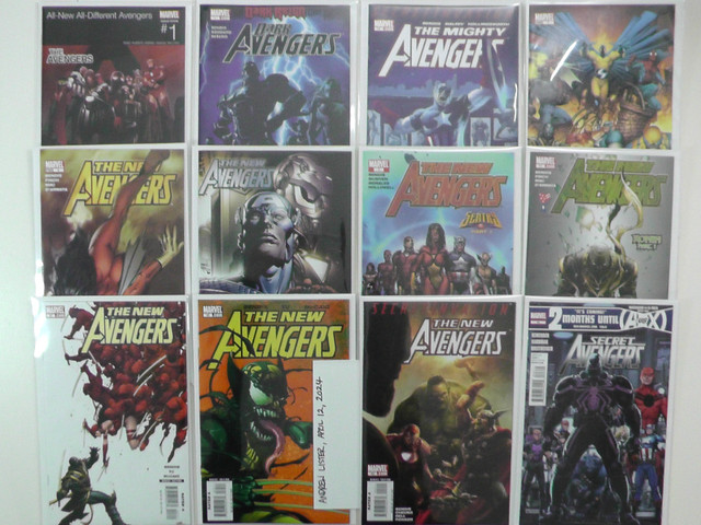 Mix of Avengers Comics: New, All-New, Dark, Mighty, Secret in Comics & Graphic Novels in Hamilton