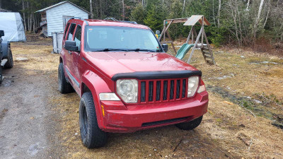 2008 jeep liberty lifted trail rated 4x4 203000km 