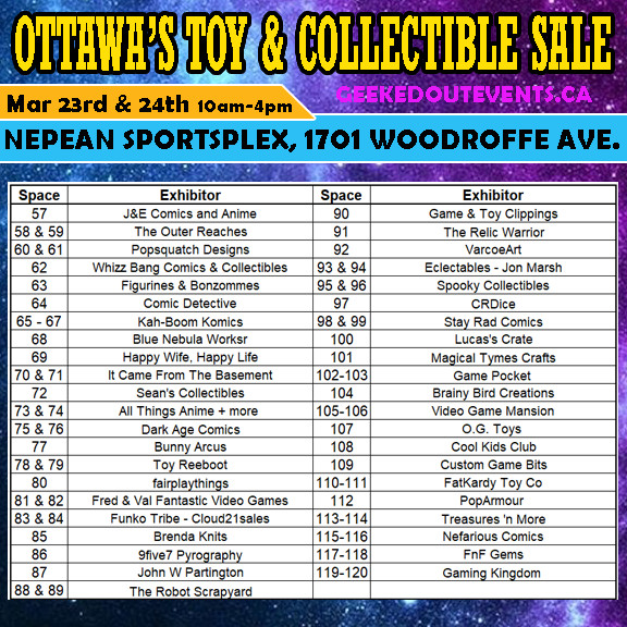 Ottawa's Toy & Collectible Sale in Events in Ottawa - Image 3