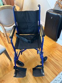 Lightweight transport chair