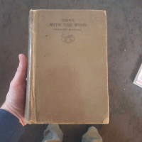 First edition of Gone with the Wind, Margaret Mitchell 