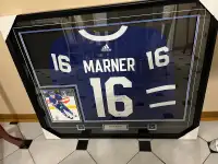 Mitch Marner framed autographed signed Adidas Pro Toronto Maple 