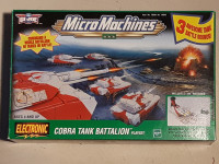 Vintage GI Joe vs Cobra Micro Machines – Cobra Tank Battalion