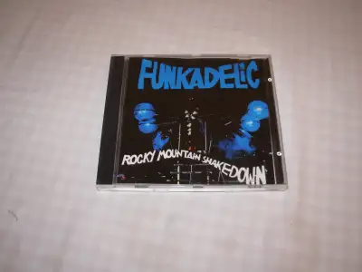 Funkadelic - Rocky Mountain Shakedown - CD. Live concert in Denver 1976, unofficial/bootleg release:...