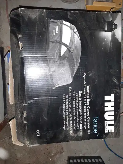 Rooftop Bag Cargo Carrier. Never used. No longer have the SUV it was purchased for. $45 obo