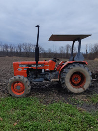 Tractor, disc, plow, cultivator, tiller, irrigation