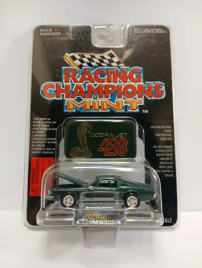 1968 Ford Mustang Cobra. 1996 Racing Champions Mint. 1:58 Scale, View more