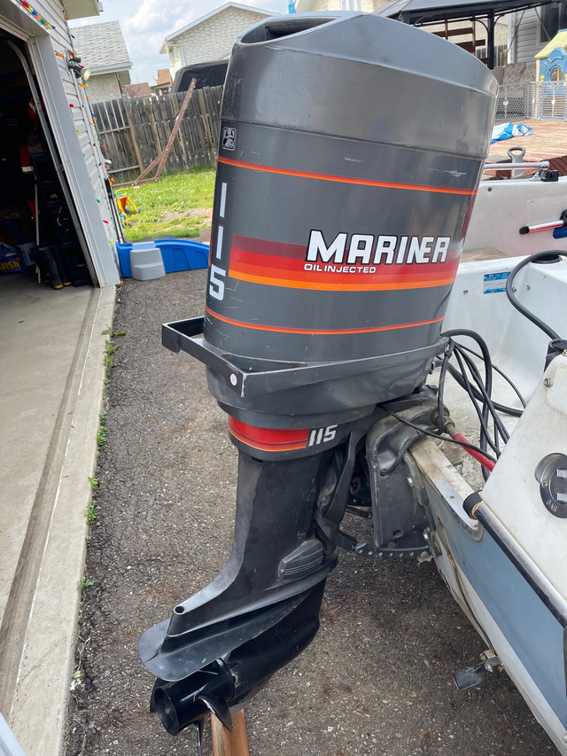 1986 Mariner 115 Outboard in Powerboats & Motorboats in Fort McMurray