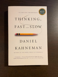 Thinking, Fast and Slow - Daniel Kahneman - Book