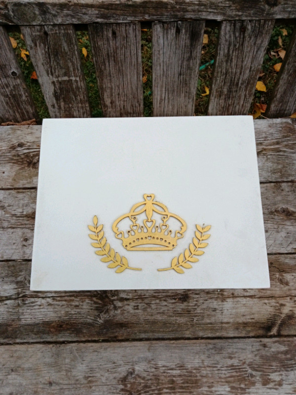 Wooden Keepsake Box, Can Be Painted, 6"H x 12.25"W x 10"D in Arts & Collectibles in Oshawa / Durham Region - Image 4